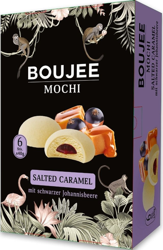 [4032549035805] BOUJEE MOCHI Salted Caramel and Blackcurrant 240 g