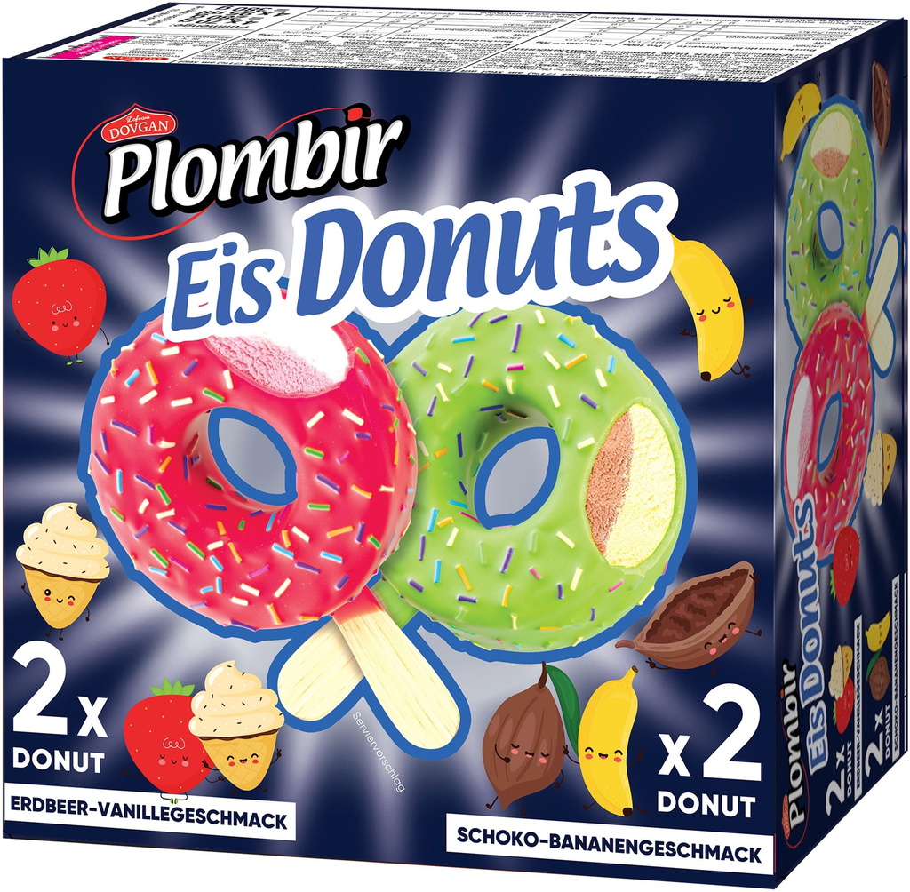 PLOMBIR Helado sabor donut 380 ml