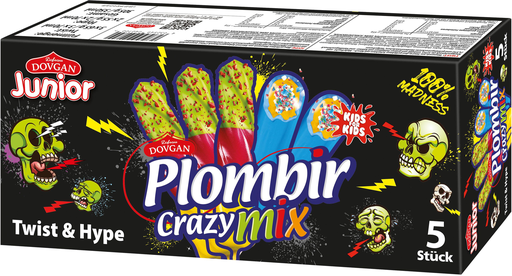 [4032549040700] PLOMBIR Crazy 5 Stück (Twist 3+Hype 2) 350 ml
