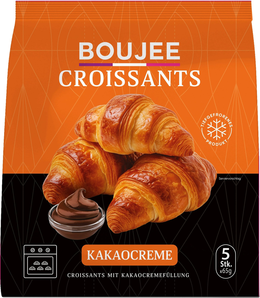 BOUJEE Croissants rellenos de chocolate 325 g