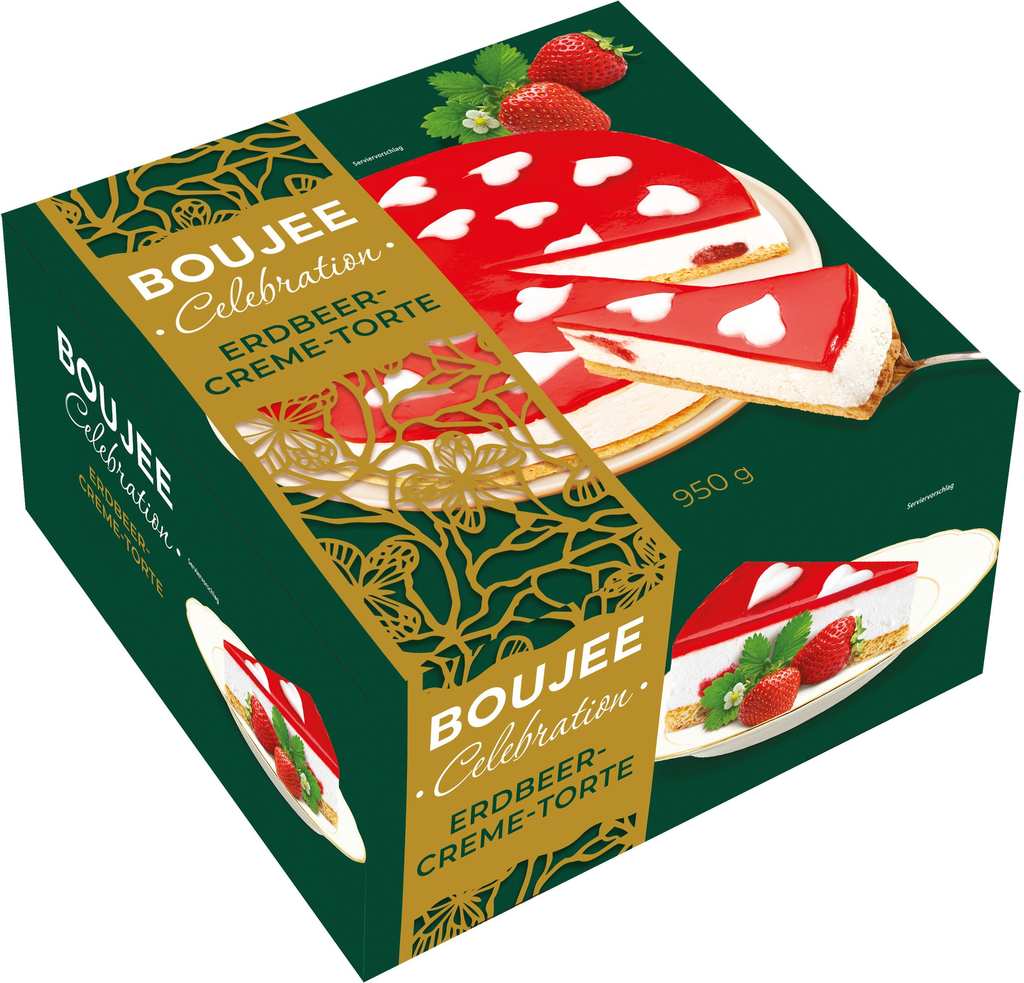 BOUJEE Celebration Strawberry & Cream Cake 950 g