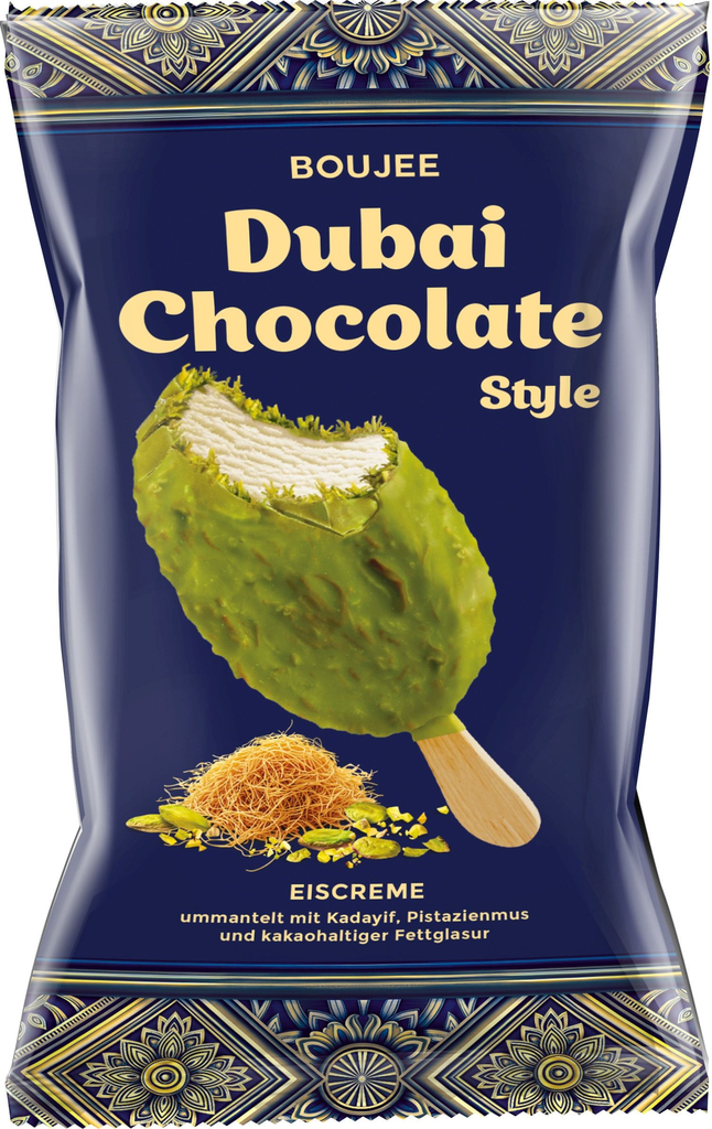 BOUJEE DUBAI Chocolate Style gelado no pau 70 ml