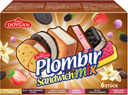 PLOMBIR Sandwich Mix ice cream 6 x 395 g