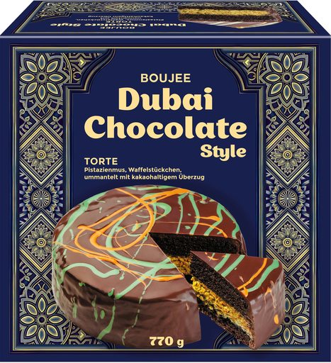 [4032549049864] BOUJEE DUBAI Tarta helada Chocolate Style Torte 770 g