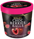 BOUJEE Frambuesas con chocolate con leche y blanco 140 g