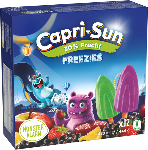 [4081800119747] CAPRI-SUN Freezies Monster-Alarm Polo de hielo 12 x 35 ml
