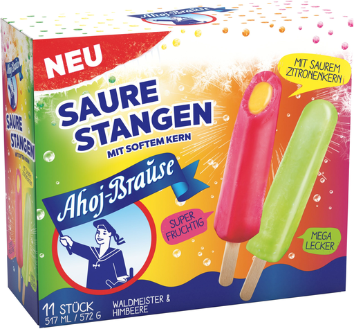 [4081800119877] AHOJ-BRAUSE Stangen Doce efervescente 11 x 47 ml