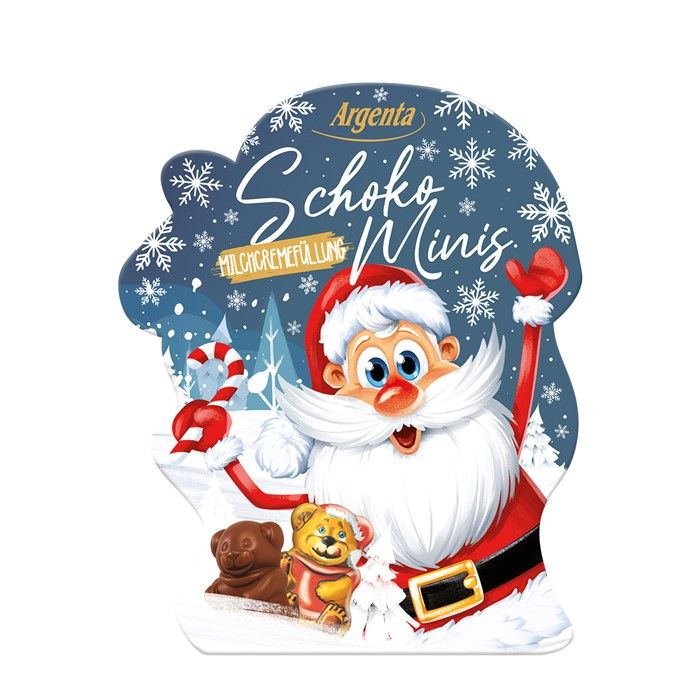 ARGENTA CHRISTMAS Mini chocolates de leite 90 g