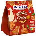 MAITRE COQ Wings Party Manchons et ailerons de poulet nature 400 g
