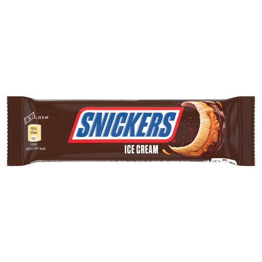 [5000159460880] SNICKERS Barra gelada chocolate amendoins e caramelo 66 g