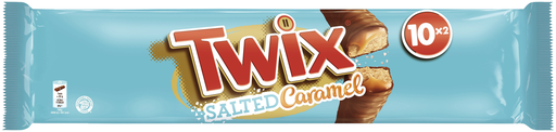 [5000159556903] TWIX Salted Caramel Twin Chocolate Bars 10 x 46 g