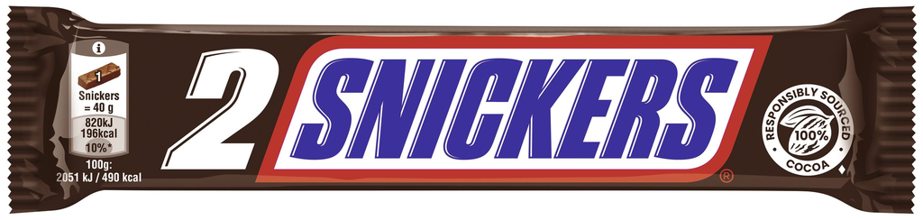 SNICKERS 2Pack Barritas de chocolate 24 x 80 g