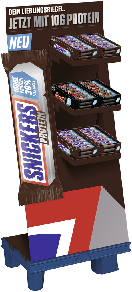MARS Snickers Protein Riegel 1Er, Display, 108Pcs