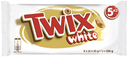 TWIX White barres chocolatées au biscuit recouvert de caramel et chocolat blanc 230 g