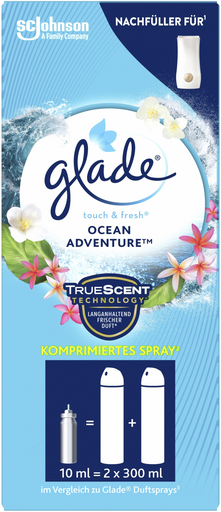 [5000204076844] GLADE Touch & Fresh Minispray Refills Ocean Adventure 10 ml