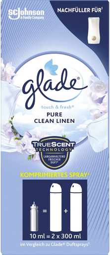 [5000204078251] GLADE Touch & Fresh Minispray Refills Pure Clean Linen 10 ml