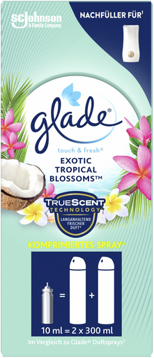 [5000204157734] GLADE Touch & Fresh Minispray Refills Exotic Tropical Blossoms 10 ml