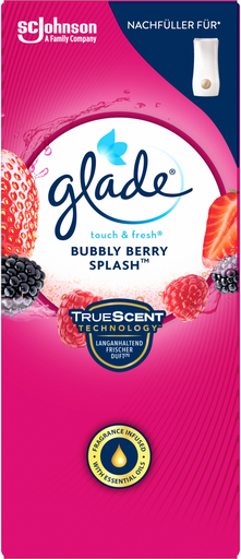 [5000204256505] GLADE Touch & Fresh Minispray Recharge Bubbly Berry Splash 10 ml
