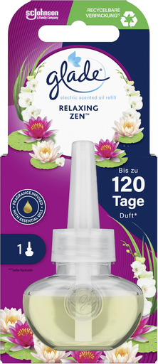 [5000204332896] GLADE Recharge Diffuseur Électrique Relaxing Zen 20 ml