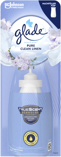 [5000204598803] GLADE Sense & Spray Recharge Pure Clean Linen 18 ml