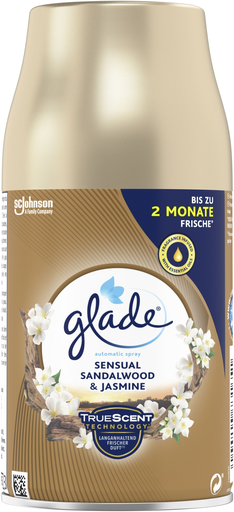 [5000204731651] GLADE Recharge Spray Automatique Sensual Sandalwood & Jasmine 269 ml