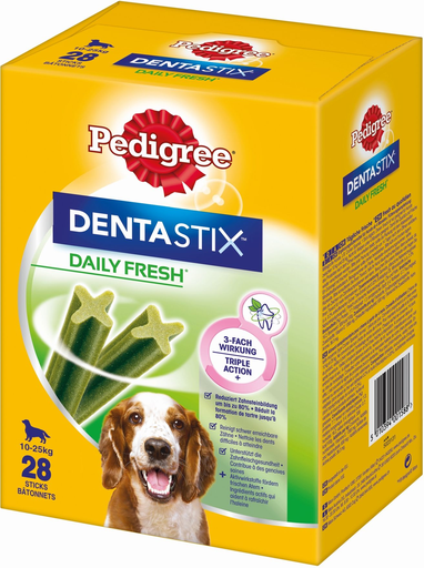 [5010394001588] PEDIGREE Dentastix Fresh Medium Dog 28 Sticks