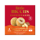 LITTLE MOONS Mochi Cheesecake Galletas Caramelo & Chocolate Blanco 120 g