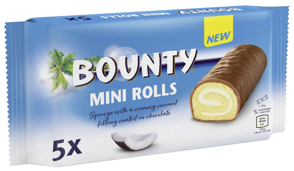 BOUNTY Mini Rolls 5 x 30 g
