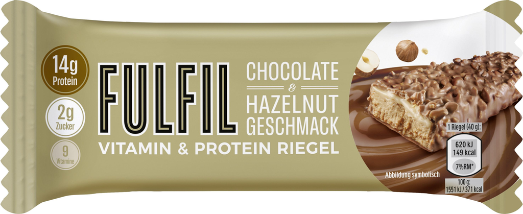 FERRERO Fulfil Vitamin & Protein Bar Chocolate & Hazelnut 40 g
