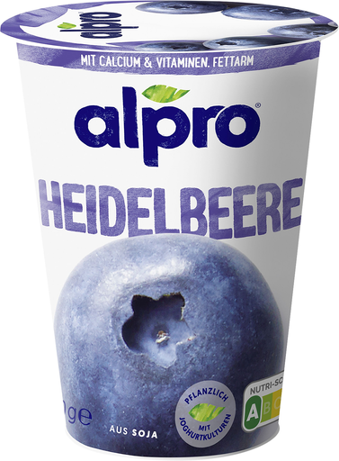 [5411188137993] ALPRO Soy Yogurt Alternative Blueberry 400 g