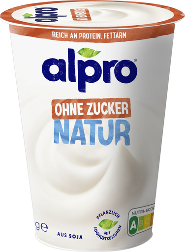 [5411188138099] ALPRO Soy Yogurt Alternative Plain No Sugars 400 g