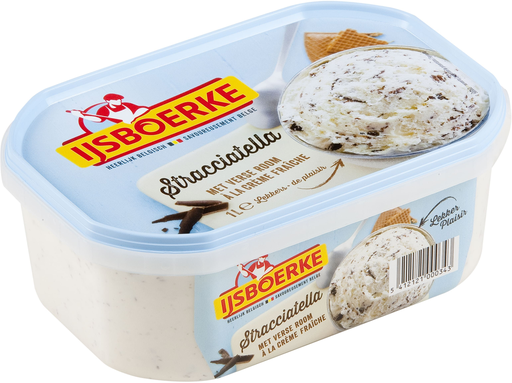 [5412121000343] IJSBOERKE Glace Stracciatella 1 L