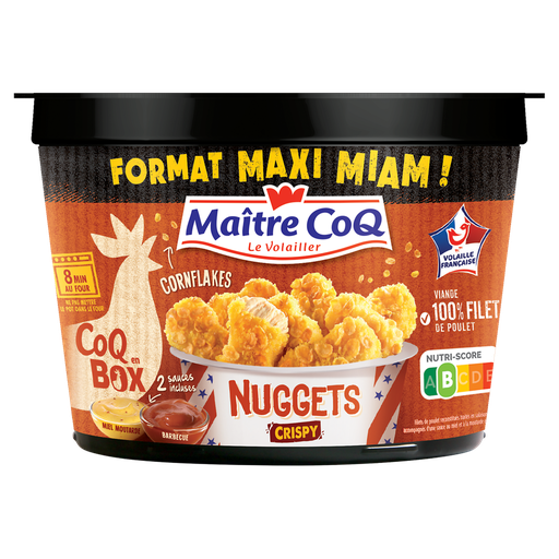 [3230890051210] MAITRE COQ Crispy Chicken Fillet Nuggets 585 g