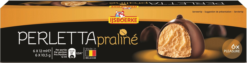 IJSBOERKE Perletta Praliné 6 x 12 ml