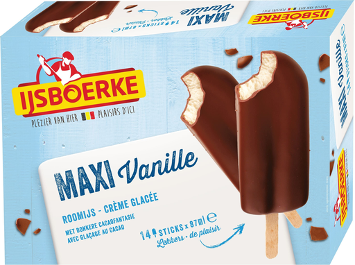 [5412121047591] IJSBOERKE Maxi Vanille 14 x 87 ml