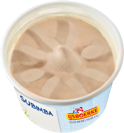 [5412121053240] IJSBOERKE Subimba Mokka Crème glacée au café 24 x 95 ml