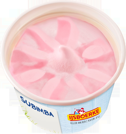 [5412121053257] IJSBOERKE Gelado Subimba Morango 24 x 95 ml