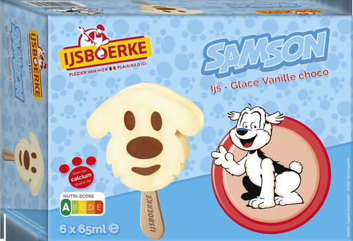 [5412121053462] IJSBOERKE Samson Gelados de pauzinho 6 x 65 ml