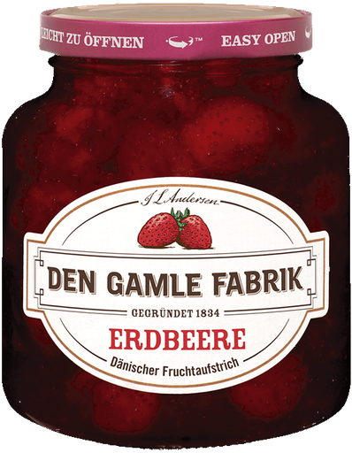 [5701211014033] DEN GAMLE Fabrik Confitura de Fresa 380 g