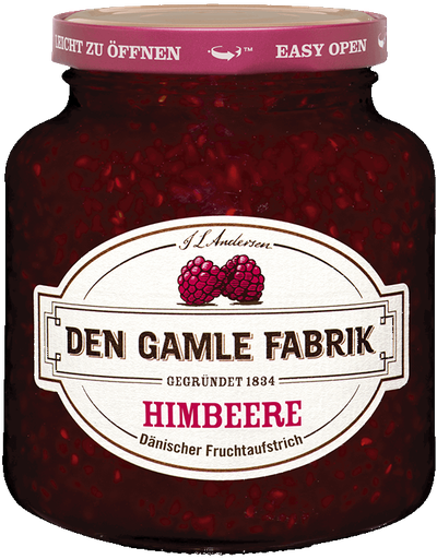 [5701211014071] DEN GAMLE Fabrik Raspberry Fruit Spread 380 g