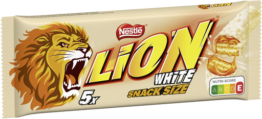 [7613287109552] NESTLE Lion White Barras de chocolate Multipack 5 x 30 g