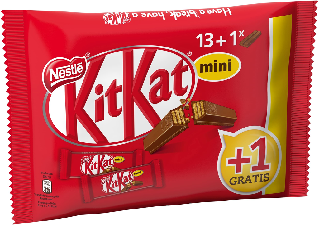 NESTLE Kitkat Mini Promoção +1 233 g