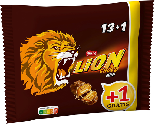 [7613287347701] NESTLE Lion Mini Barras de chocolate Promoção +1 252 g