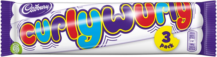 CADBURY Curly Wurly Multipack 3 x 21.5 g