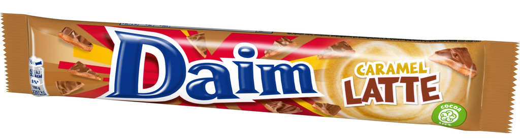 DAIM 2Er Riegel Caramel Latte 56 g