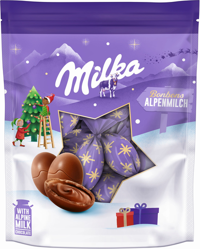 [7622210585592] MILKA Bonbons de Noël au chocolat au lait 86 g