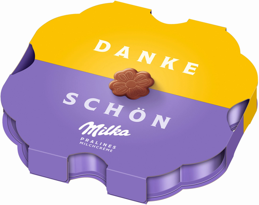 [7622210928894] MONDELEZ MILKA Kleines Dankeschön Chocolate recheado com creme de leite 44 g