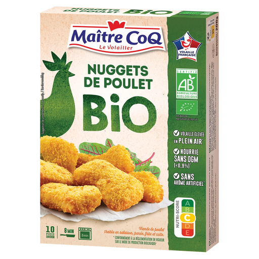 [3230890849558] MAITRE COQ Organic Nuggets 200 g