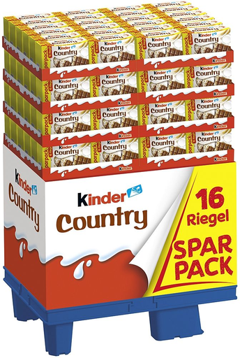 [8000500276877] FERRERO LIMITED Kinder Country 16 bars 376 g