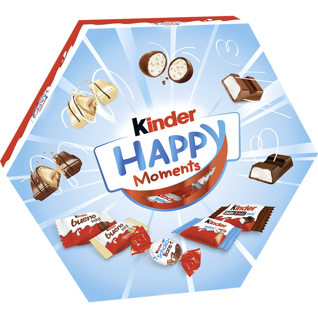 KINDER Assortiments de Chocolats Lait 161 g